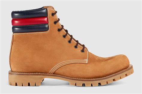 gucci mens buckle boots|Gucci timberland boots for sale.